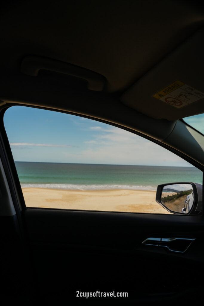 best beaches on bruny island hidden gem hanssons beach adventure bay