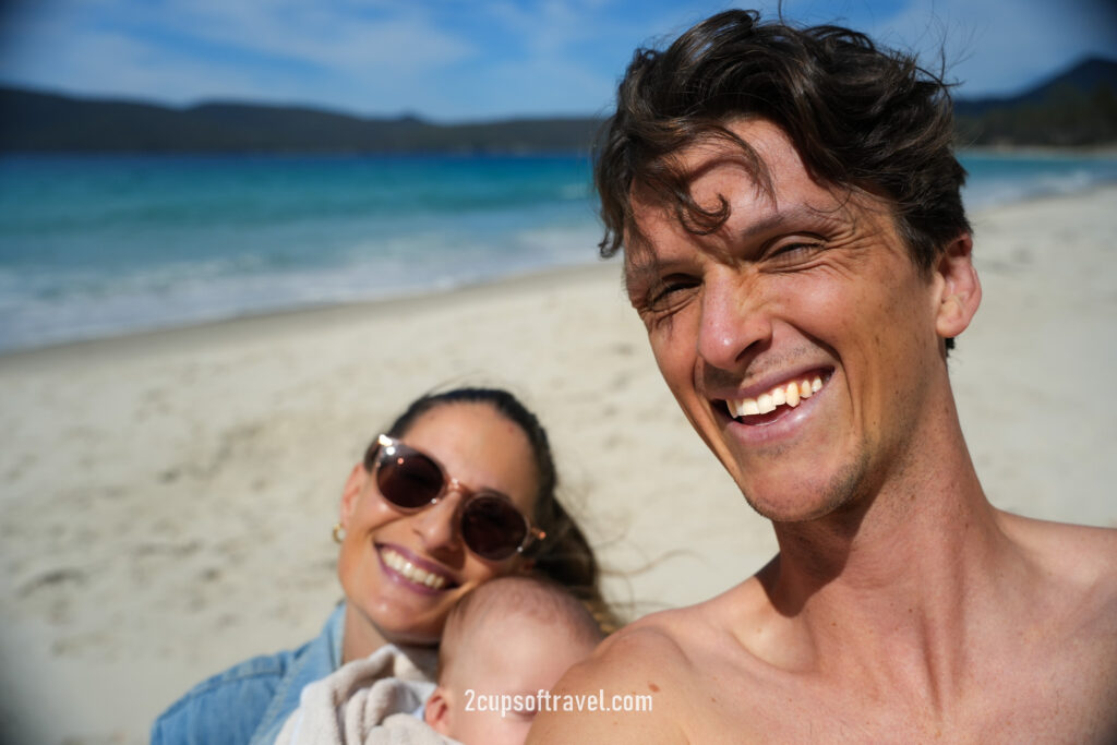 what is the best beach bruny island hanssons beach adventure bay