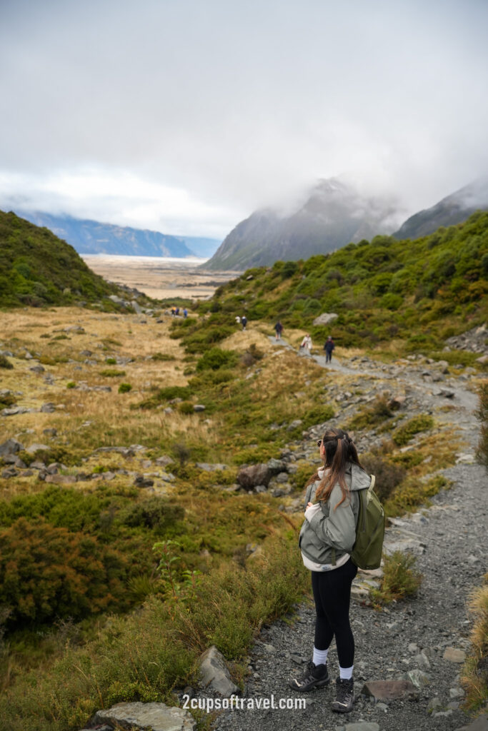 Kea Point and Hooker Lake via Hooker Valley Tracks mount cook takepo new zealand road trip